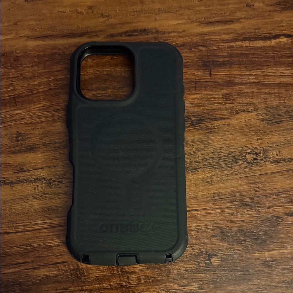 iPhone 16 pro max OtterBox Black Protective Phone Case